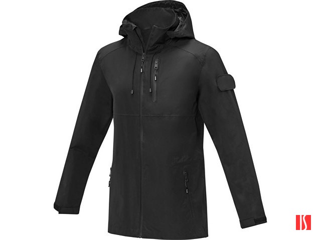 Легкая куртка унисекс Kai, изготовленная из переработанных материалов по стандарту GRS, черный
