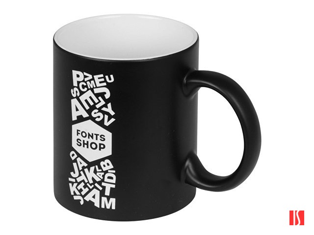 Купить Кружка с покрытием для гравировки «Subcolor BLK», черный/белый (Р) Кружка с покрытием для гравировки «Subcolor BLK», черный/белый (Р)
