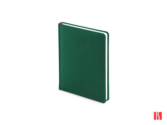 Ежедневник недатированный А6+ «Velvet», темно-зеленый