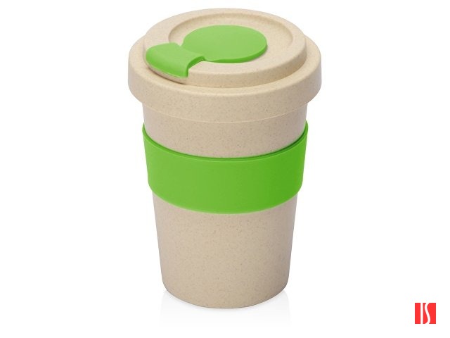 Стакан из пшеничного волокна «Flava», зеленое яблоко