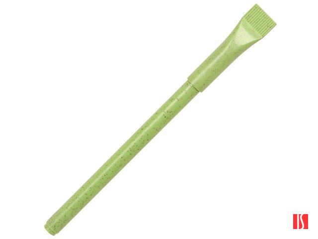 Ручка шариковая из пшеницы и пластика "Plant", зеленый