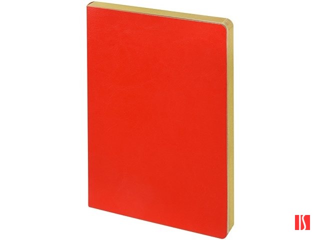 Ежедневник недатированный А5 "Megapolis Nebraska Flex", красный с золотым обрезом