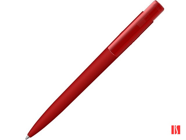 Шариковая ручка "RECYCLED PET PEN PRO K transparent GUM" soft-touch, красный