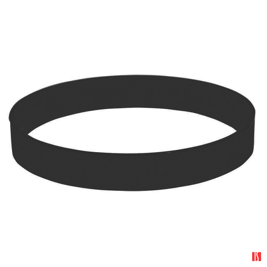 Браслет силиконовый FEST; 20 x 1,2 x 0,2 см; черный; силикон; гравировка