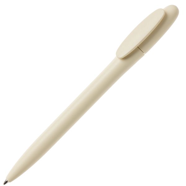 Ручка шариковая BAY, бежевый, непрозрачный пластик