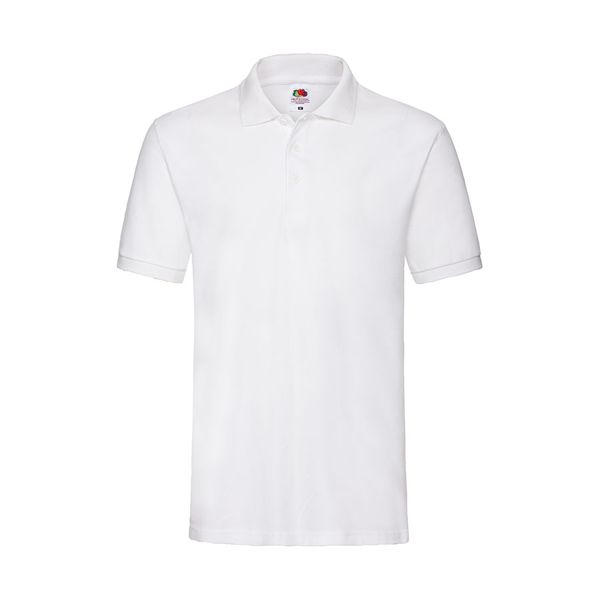 Рубашка поло мужская PREMIUM POLO, белый, L, 100% хлопок 170 г/м2