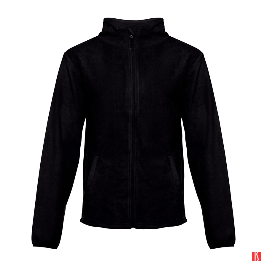 Толстовка мужская HELSINKI, черный, S, 100% полиэстер, 260 г/м2