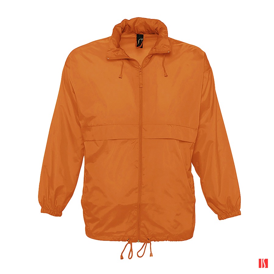 Ветровка мужская SURF, оранжевый, XS, 100% нейлон, 210Т