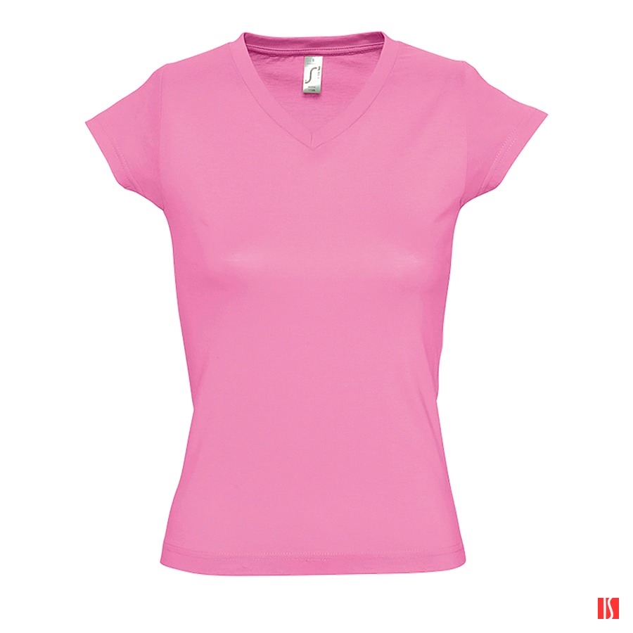 Футболка "Moon", розовый_S, 100% х/б, 150 г/м2