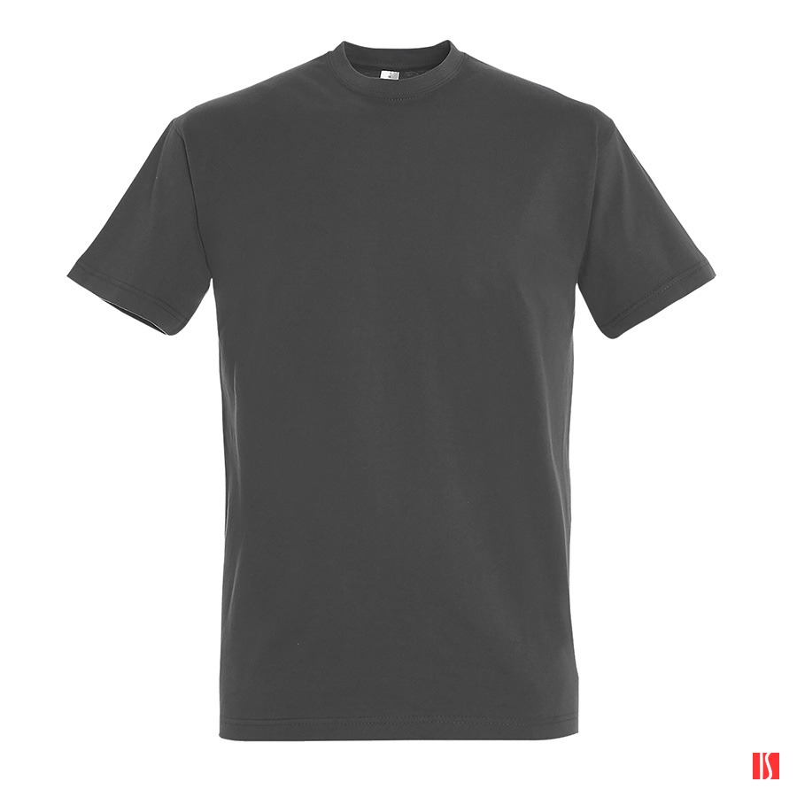 Футболка мужская IMPERIAL, темно-серый, 2XL, 100% хлопок, 190 г/м2