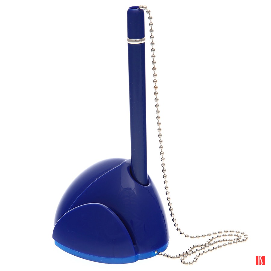 STILL, ручка шариковая с держателем, синий, пластик