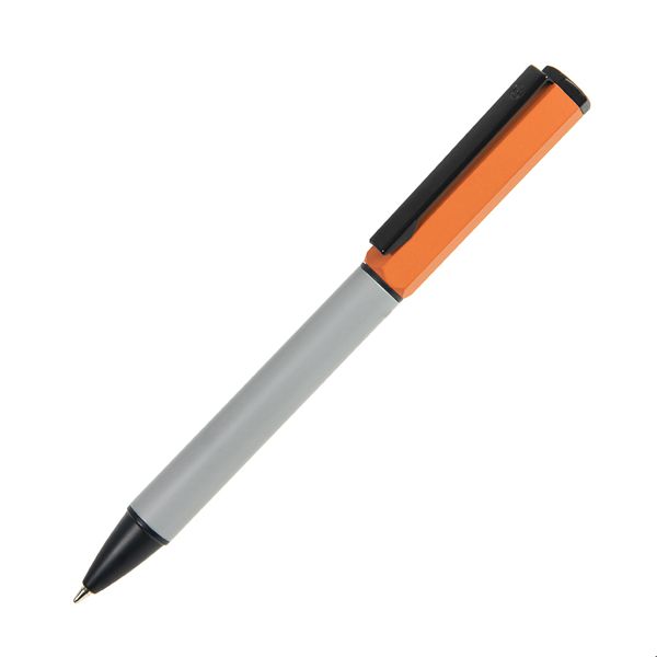 BRO, ручка шариковая, оранжевый, металл, пластик