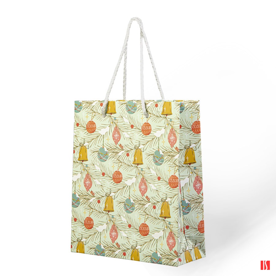 Пакет подарочный WISH,  24х9х28 см