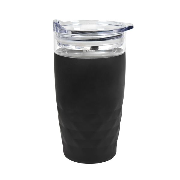 Купить Термокружка вакуумная "Cristal"; черный; 350 мл; металл; стекло Термокружка вакуумная "Cristal"; черный; 350 мл; металл; стекло