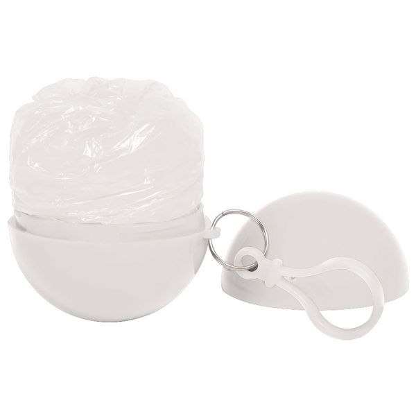 Купить Дождевик "Promo"; белый; универсальный размер, D=6,3 см; полиэтилен, пластик Дождевик "Promo"; белый; универсальный размер, D=6,3 см; полиэтилен, пластик