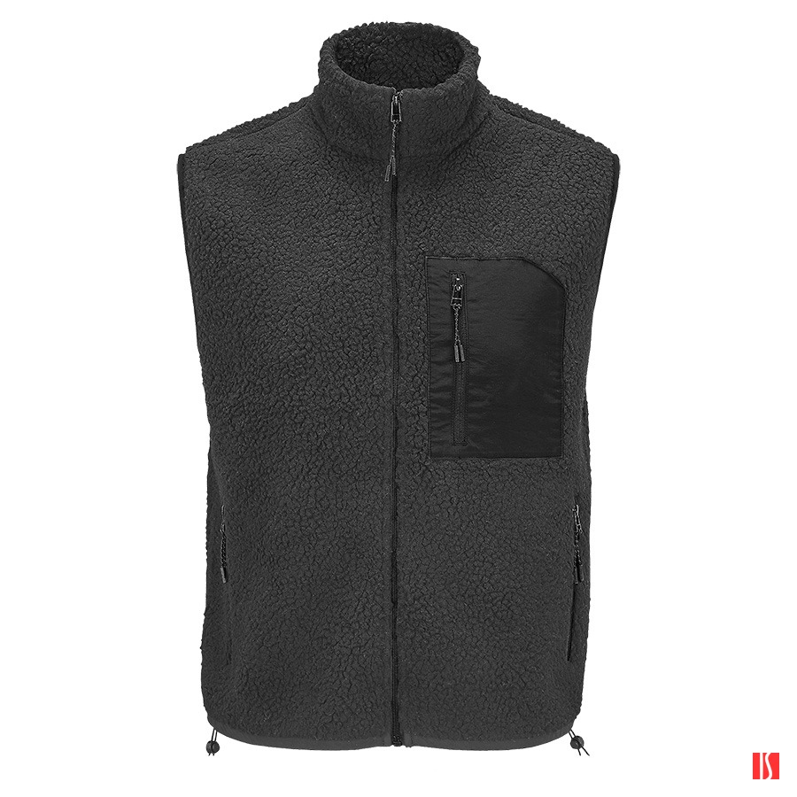 Жилет мужской FURY BW,графит/черн., L, 100% полиэстер, 440 г/м2; подкладка100% полиэстер