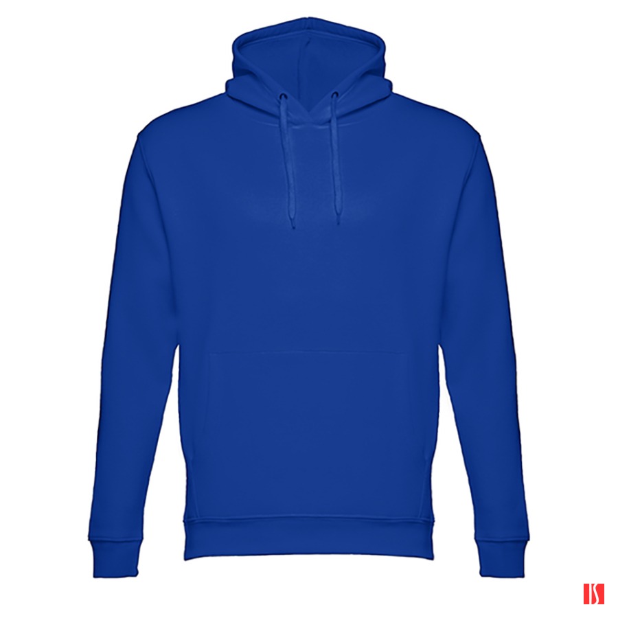 Толстовка мужскаяс капюшоном  PHOENIX, синий, S, 50% хлопок, 50 полиэстер, плотность 320 г/м2