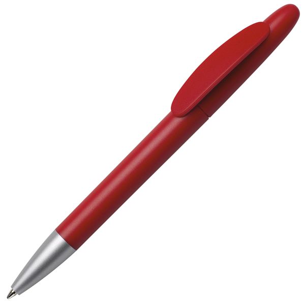 Ручка шариковая ICON, красный, непрозрачный пластик