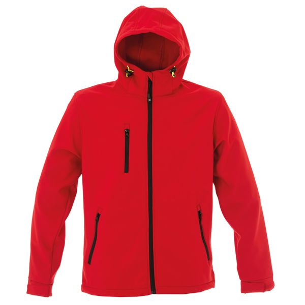 Куртка Innsbruck Man, красный_S, 96% п/э, 4% эластан