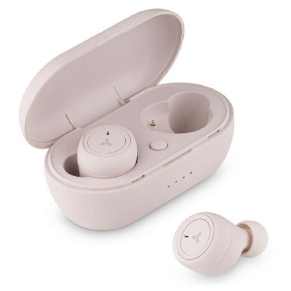 Беспроводные наушники ACCESSTYLE DENIM TWS, розовые                                              