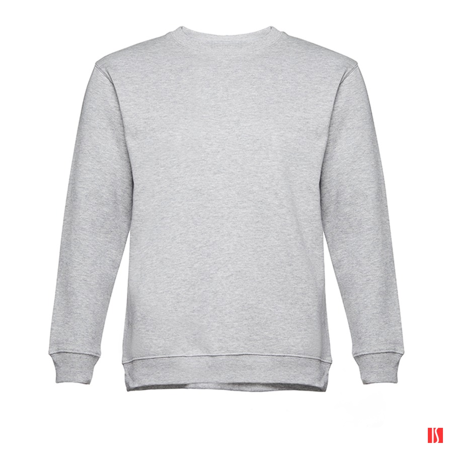 Толстовка мужская DELTA, серый меланж, 2XL, 50% хлопок, 50% полиэстер, плотность 300 г/м2