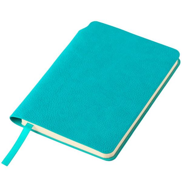 Ежедневник недатированный SALLY, A6, морская волна, кремовый блок