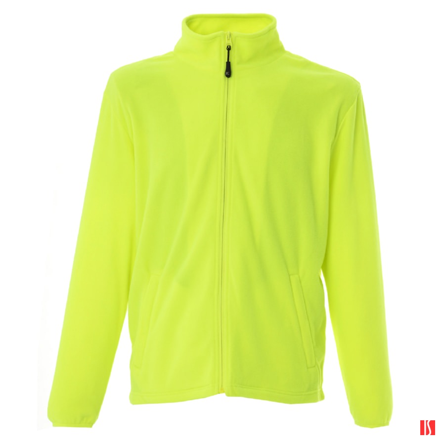 Толстовка мужская флисовая COPENHAGEN ,желтый неон, 3XL, 100% полиэстер, 185 г/м2