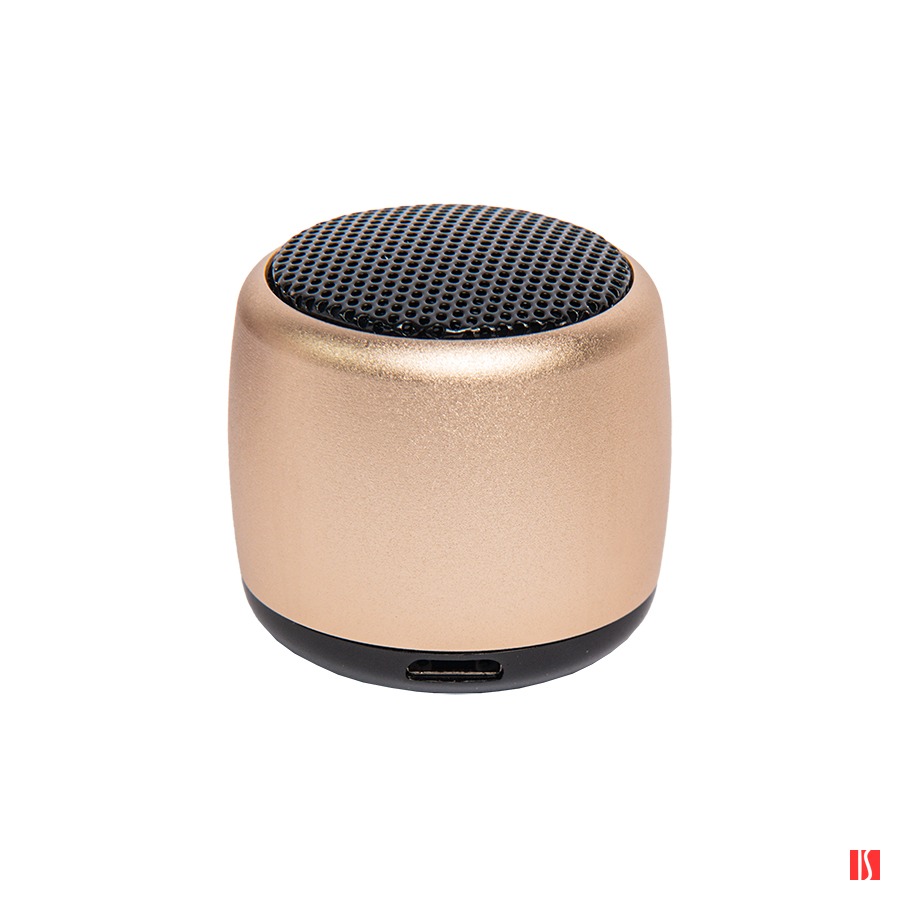 Портативная mini Bluetooth-колонка Sound Burger "Loto" золото