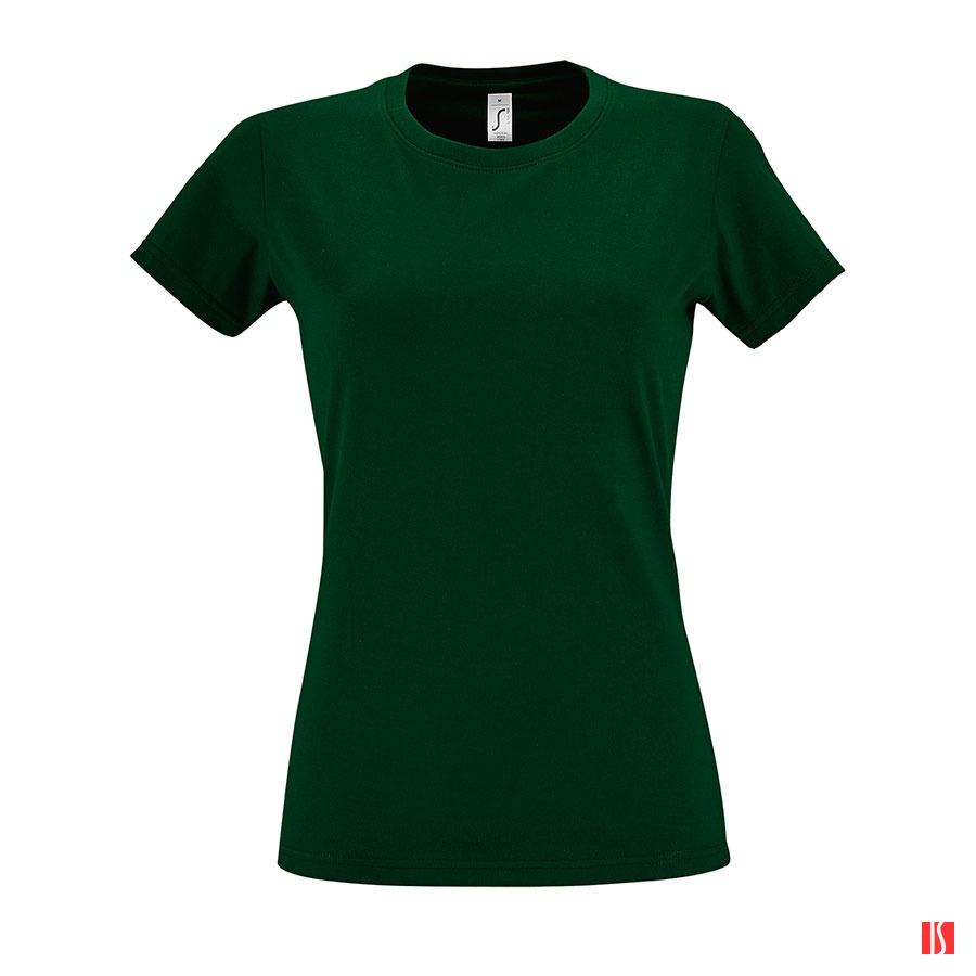 Футболка женская IMPERIAL WOMEN M тёмно-зелёный 100% хлопок 190г/м2