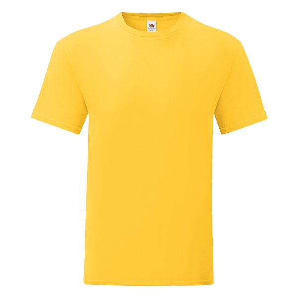 Футболка "Iconic", желтый, S, 100% х/б, 150 г/м2