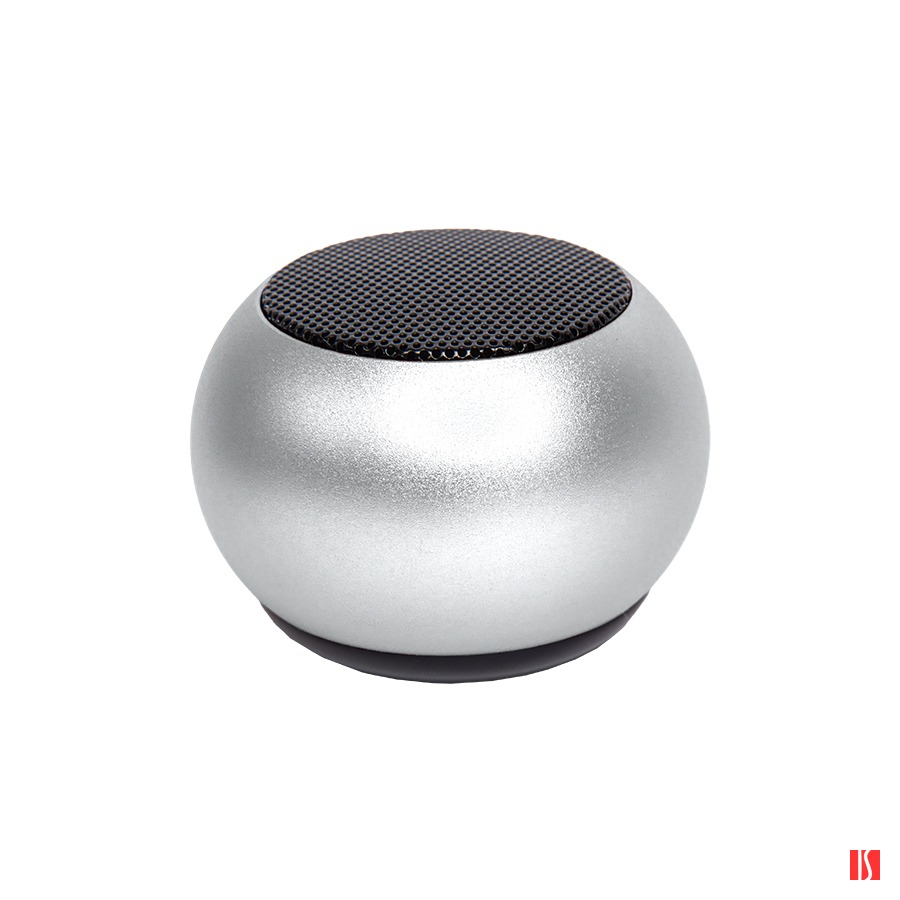 Портативная mini Bluetooth-колонка Sound Burger "Ellipse" серебро