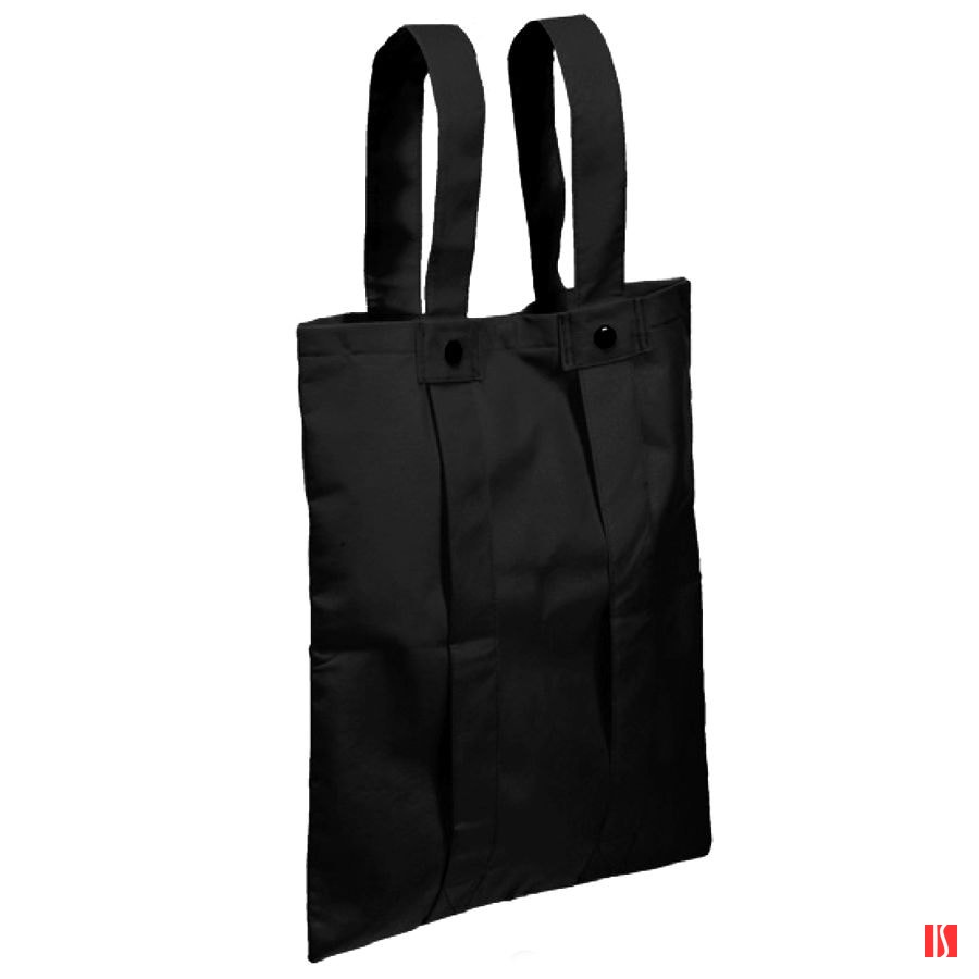 Сумка-рюкзак "Slider"; черный; 36,7*40,8 см; материал нетканый 80г/м2