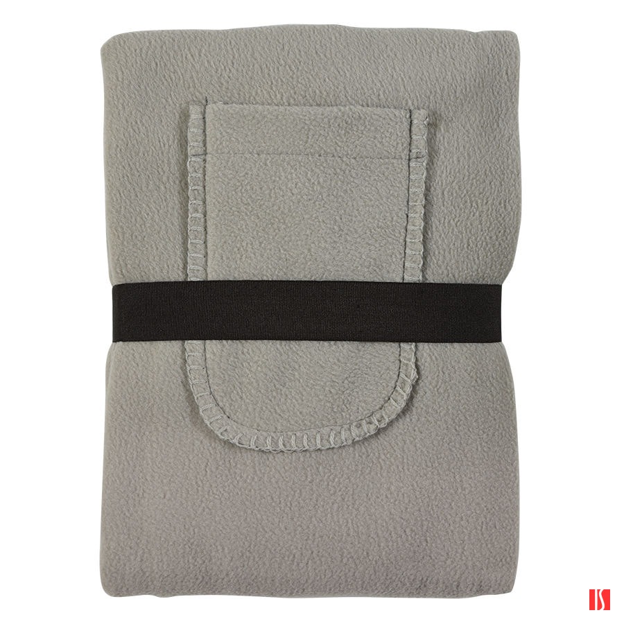 Купить Плед "Уютный" с карманами для ног; серый, 130x150см, 260 гр. вышивка Плед "Уютный" с карманами для ног; серый, 130x150см, 260 гр. вышивка