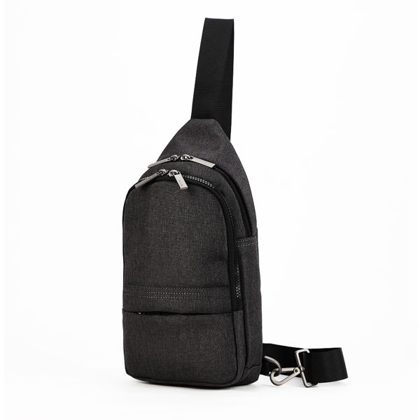 Сумка на плечо CORE, серый, 100% полиэстер 