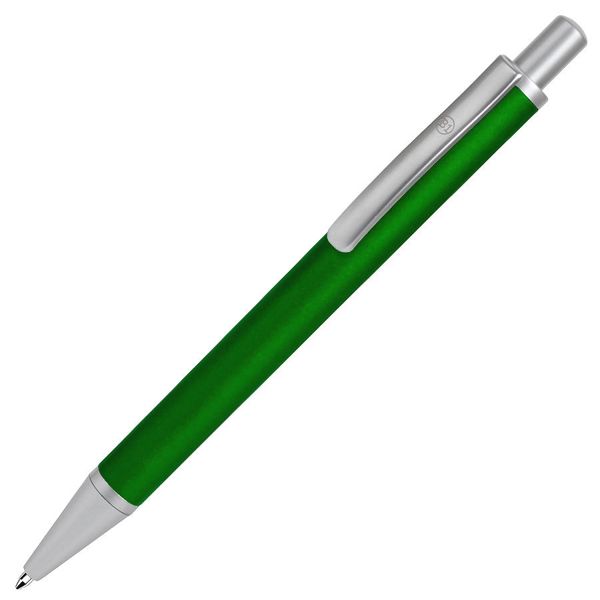 CLASSIC, ручка шариковая, зеленый/серебристый, металл, черная паста
