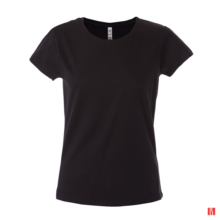 Футболка женская "ARGENTINA LADY", черный, S, 100% хлопок, 150 г/м2