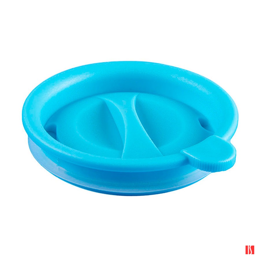 Крышка для кружки, голубой, пластик