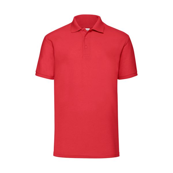 Рубашка поло мужская "65/35 Polo", красный_2XL, 65% п/э, 35% х/б, 180 г/м2