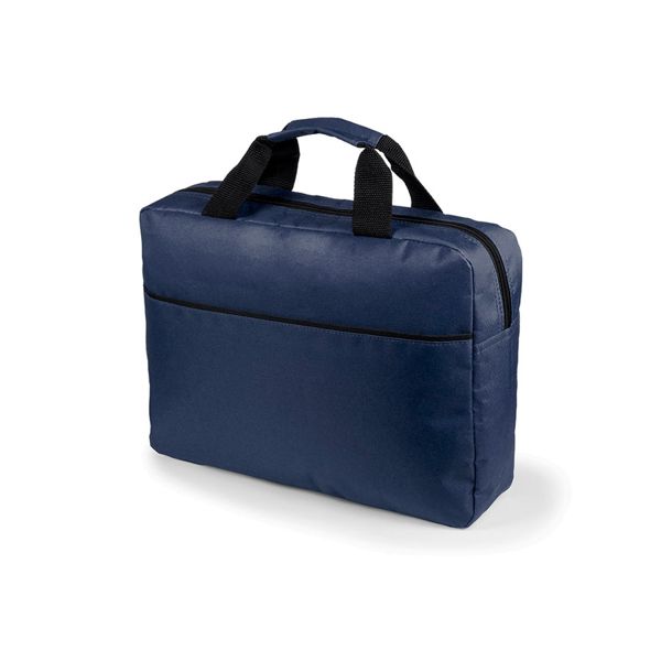 Конференц-сумка HIRKOP, темно-синий, 38 х 29,5 x 9 см, 100% полиэстер 600D