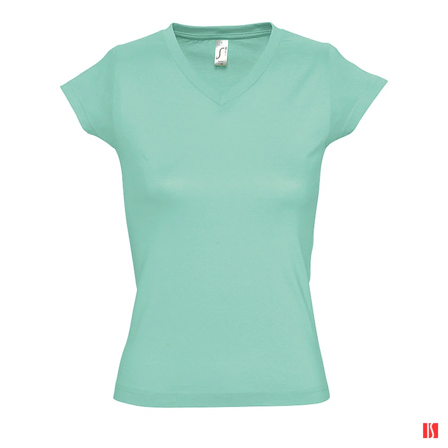 Футболка "Moon", мятный_M, 100% х/б, 150 г/м2