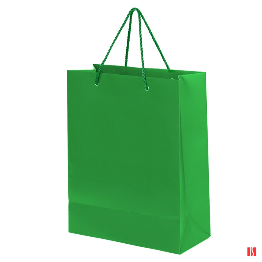 Пакет подарочный BIG GLAM 32х12х43 см, зеленый