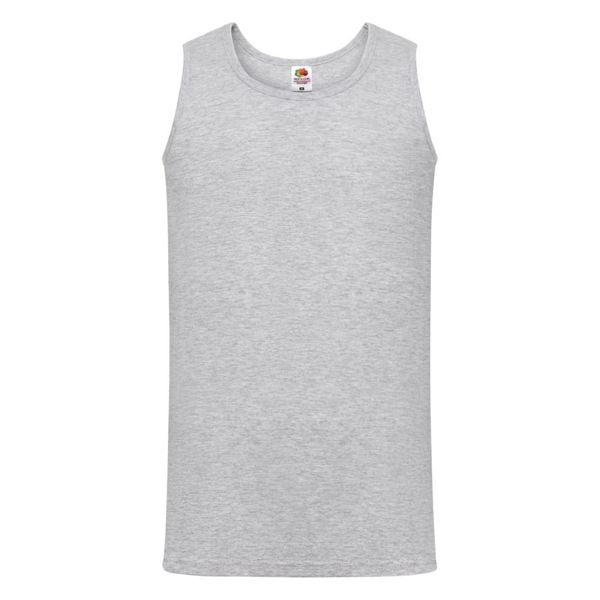 Майка мужская "Athletic Vest", серый_M, 100% х/б, 160 г/м2