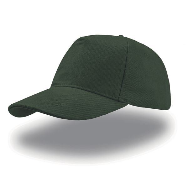 Купить Бейсболка "LIBERTY FIVE BUCKLE", 5 клиньев, застежка c металл. пряжкой; темно-зеленый; 100% хлопок; Бейсболка "LIBERTY FIVE BUCKLE", 5 клиньев, застежка c металл. пряжкой; темно-зеленый; 100% хлопок;