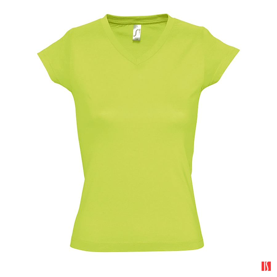 Купить Футболка "Moon", зеленое яблоко_S, 100% х/б, 150 г/м2 Футболка "Moon", зеленое яблоко_S, 100% х/б, 150 г/м2