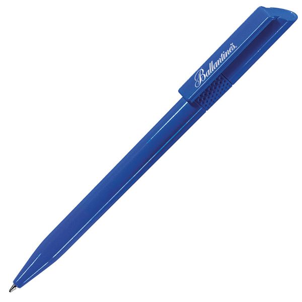 TWISTY, ручка шариковая, ярко-синий, пластик