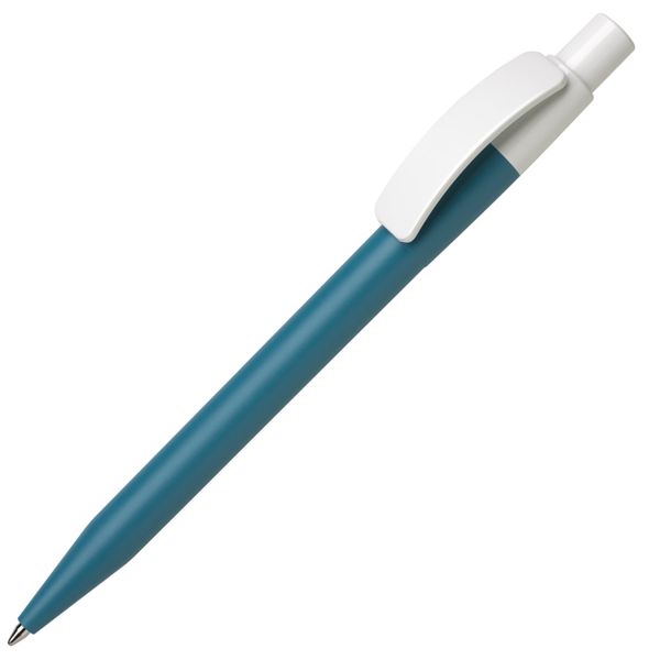 Ручка шариковая PIXEL, цвет морской волны, непрозрачный пластик