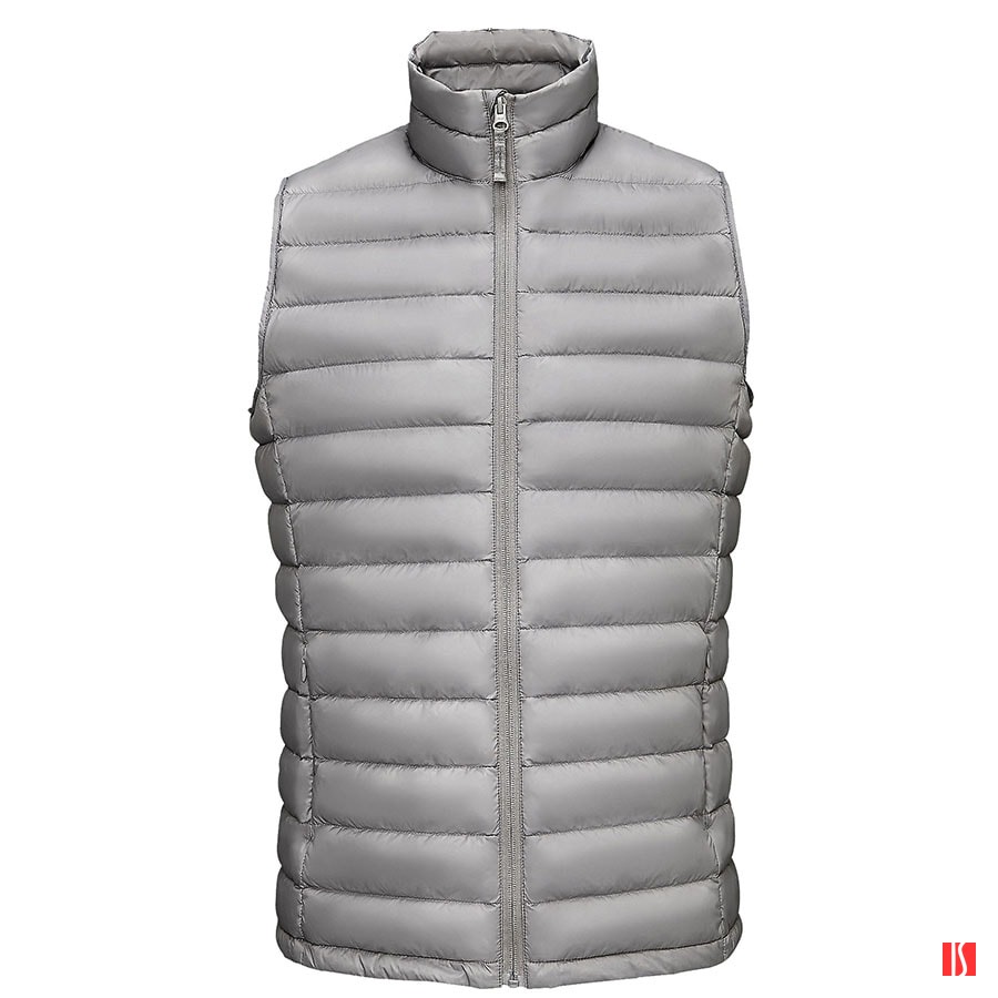 Жилет "Wilson BW men", серый_M, 100% полиамид, 380T