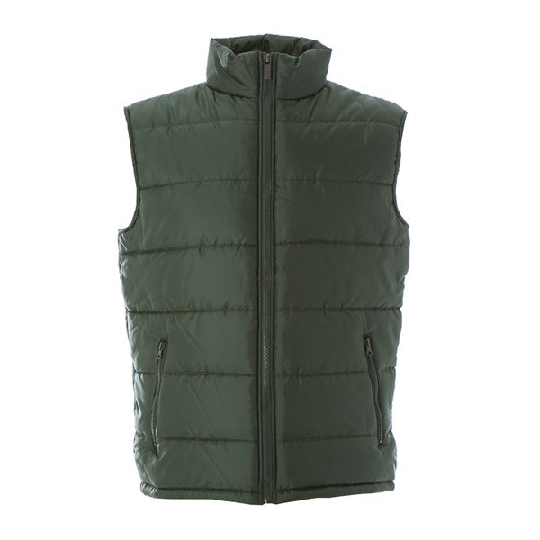 Жилет мужской "NEW SHANGHAI", тёмно-зеленый_2XL, 100% полиэстер, 180 г/м2