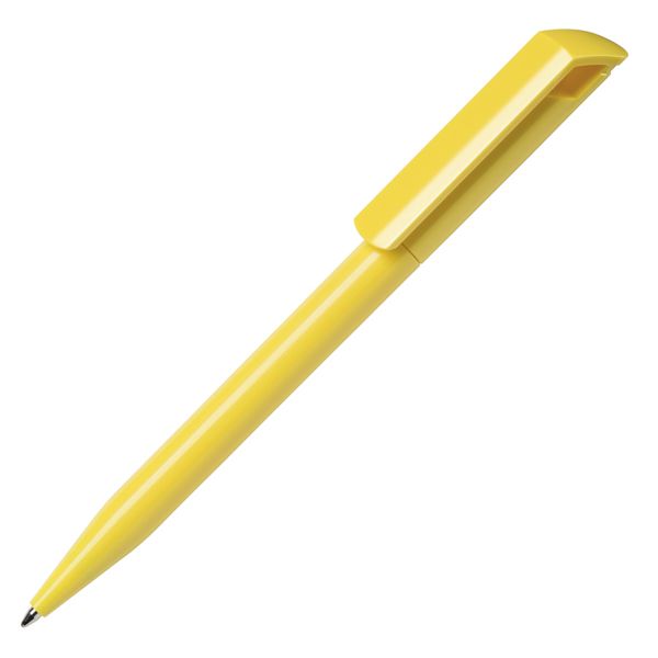 Ручка шариковая ZINK, желтый, пластик