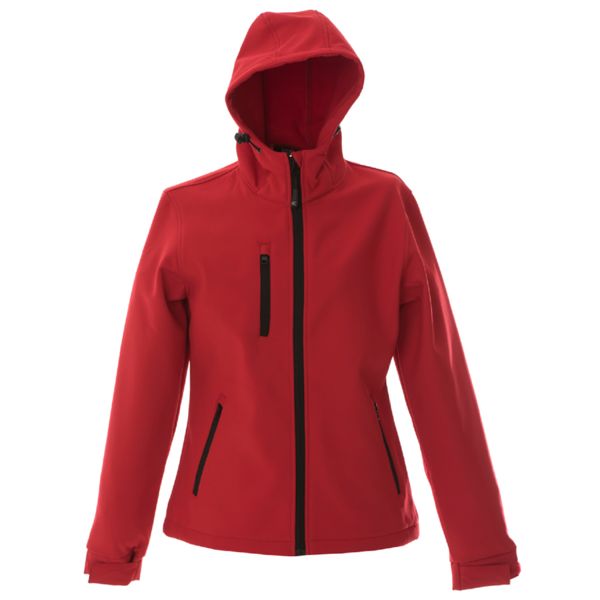 Куртка Innsbruck Lady, красный_S, 96% полиэстер, 4% эластан, плотность 280 г/м2